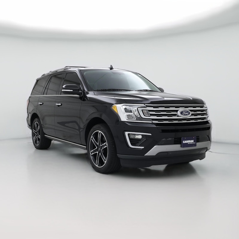 Black full-size SUV